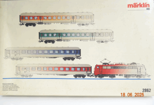Märklin H0 2862 Zugset 5tlg. Demonstrationszug der DB in OVP JL1009 – Bild 3