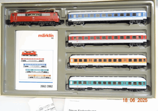 Märklin H0 2862 Zugset 5tlg. Demonstrationszug der DB in OVP JL1009