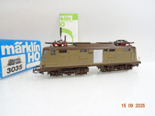 Märklin H0 3035 Italien E-Lok 424 103 der FS Metall in OVP JL3035