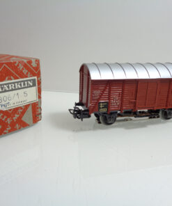 Märklin H0 306/1 S gedeckter Güterwagen mit Schlusslicht der DB in OVP AR1705