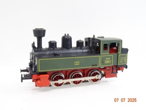 Märklin H0 3087 Dampflok grün schwarz Klvm JL1226 o.