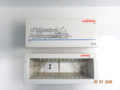 Märklin H0 3106 Dampflok BR 78 Leerverpackung siehe Foto CK9392 – Bild 3