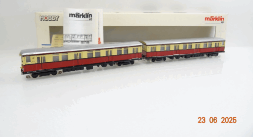 Märklin H0 3128 S-Bahn-Triebzug 2tlg. BR 275 Berliner S-Bahn in OVP JL1038