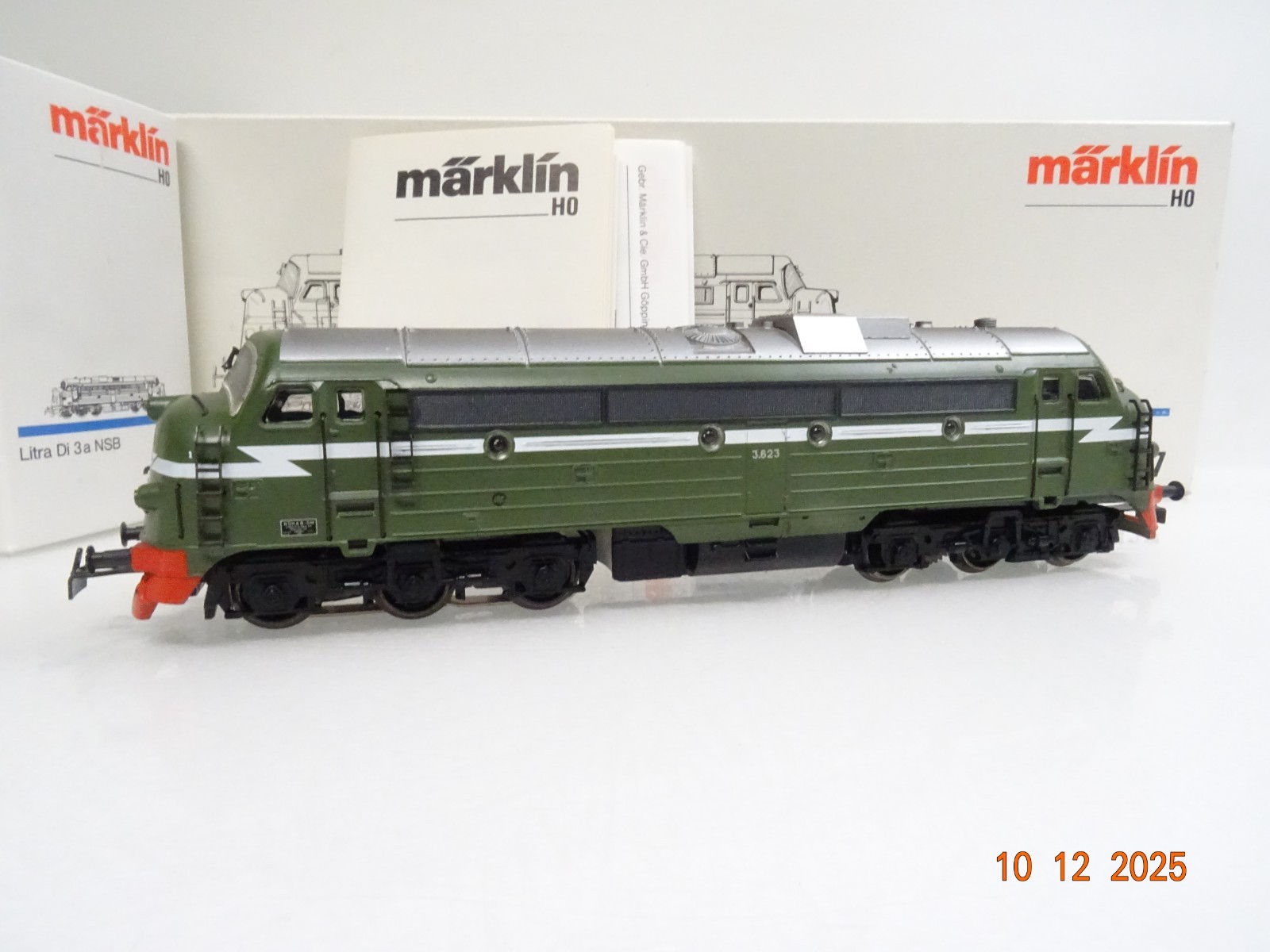 Märklin H0 3137 Norwegen Diesellok Litra Di 3 a der NSB in OVP JL4991