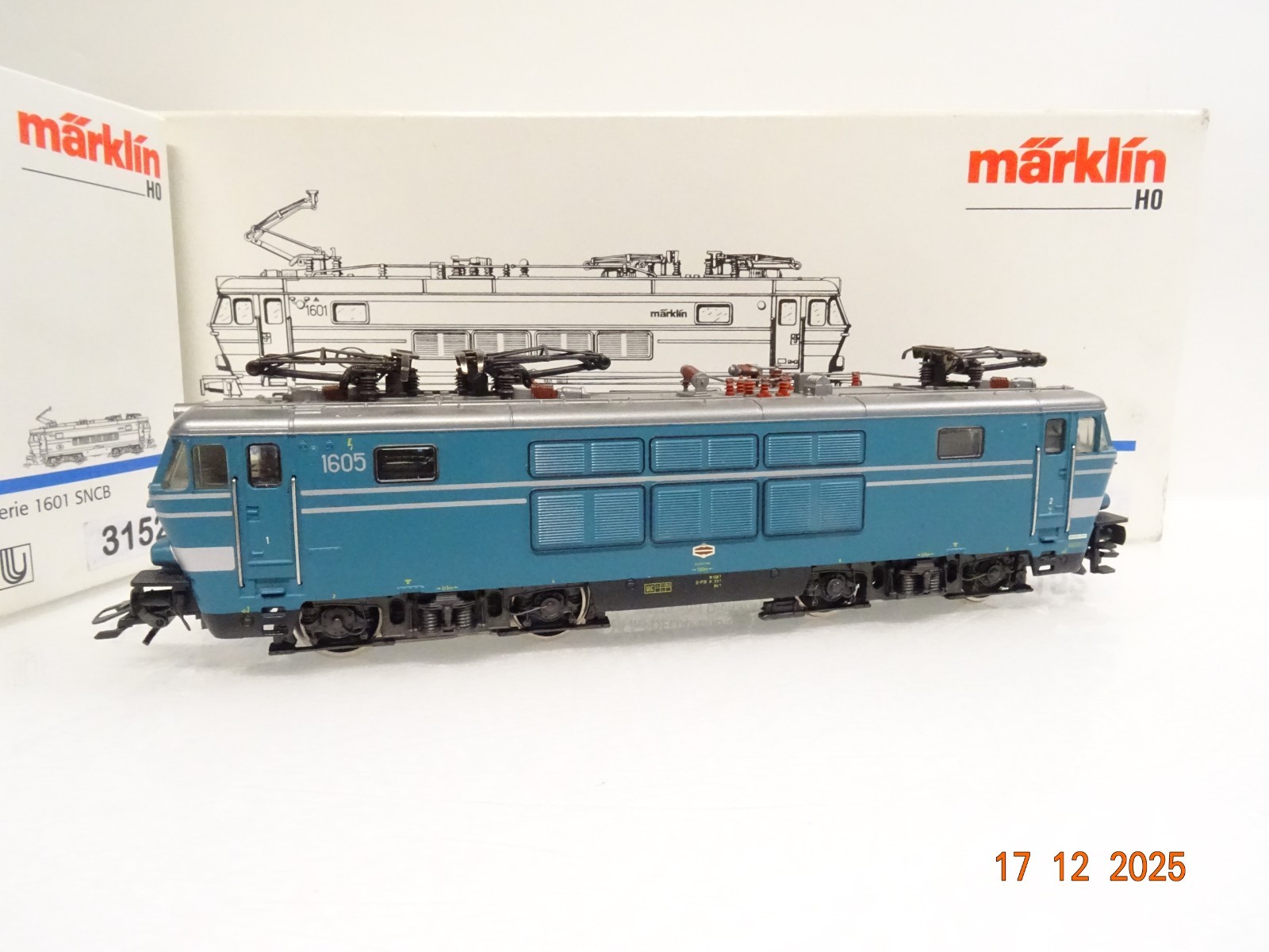 Märklin H0 3152 Belgien E-Lok 1605 der SNCB Esu Sound in EVP JL5165 – Bild 3