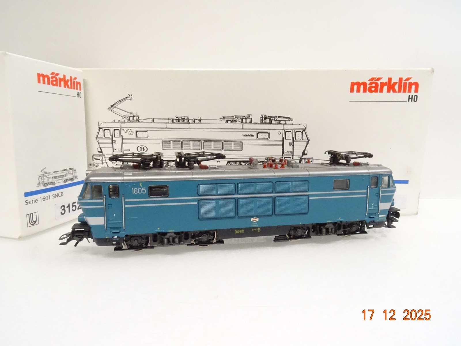 Märklin H0 3152 Belgien E-Lok 1605 der SNCB Esu Sound in EVP JL5165