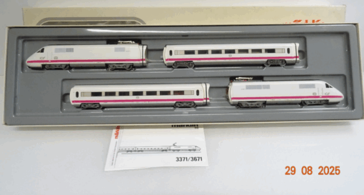 Märklin H0 3371 Triebwagenzug 4tlg. ICE 1 der DB in OVP JL2667