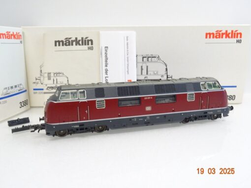 Märklin H0 3380 Diesellok BR 220 007-9 der DB in OVP LE9450