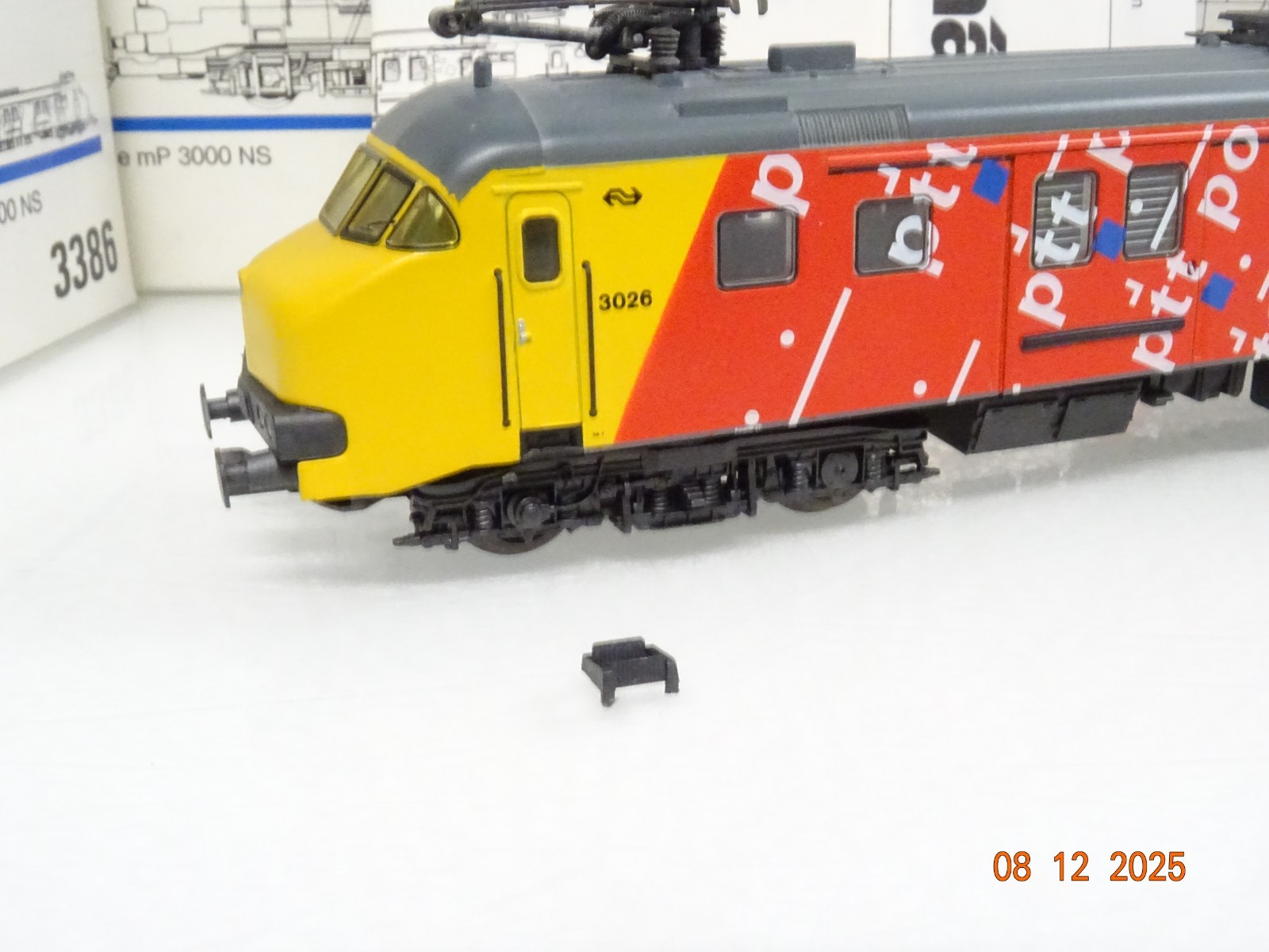 Märklin H0 3386 Niederlande E-Triebwagen mP 3000 PTT der NS in OVP JL4909 – Bild 3