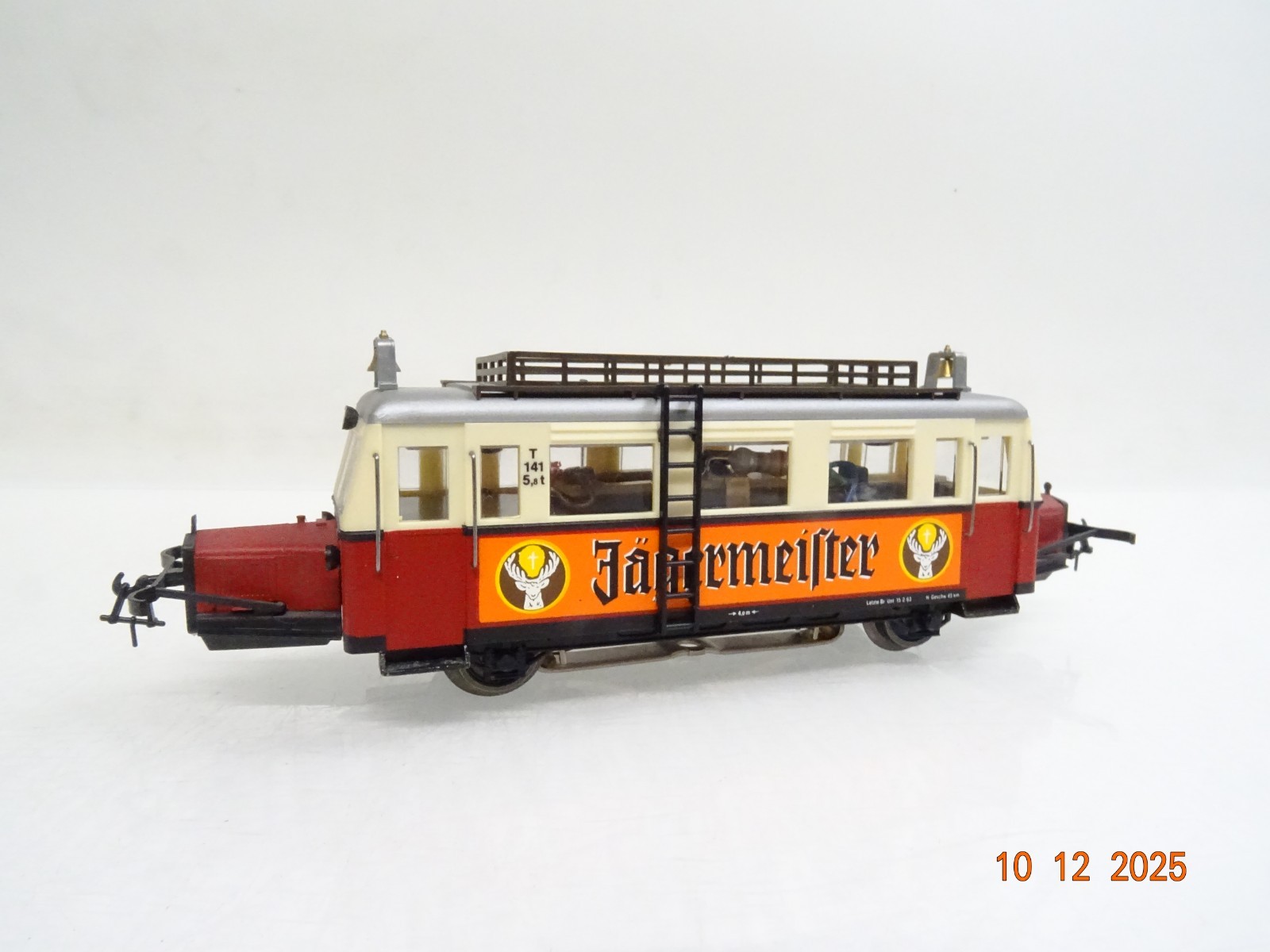 Märklin H0 3423 Schienenbus LSE T 141 Jägermeister kein Delta in OVP JL4976 – Bild 3