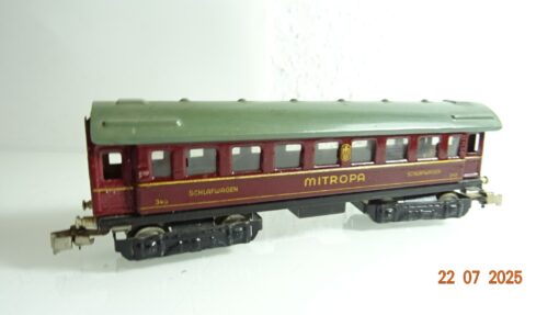 Märklin H0 343 Schlafwagen Mitropa Blech, siehe Foto RR2564 o.