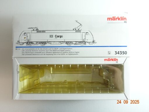 Märklin H0 34350 BR 152 Leerverpackung siehe Foto PK1082