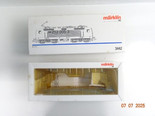 Märklin H0 3442 BR 212 E-Lok Leerverpackung siehe Foto CK9395 – Bild 3