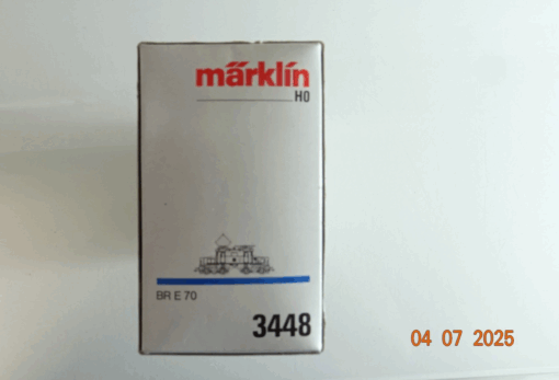Märklin H0 3448 BR E 70  E-Lok Leerverpackung siehe Foto CK9342