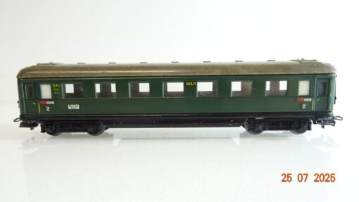 Märklin H0 346/1 Personenwagen 2.Kl Blech PR9269 o. – Bild 3