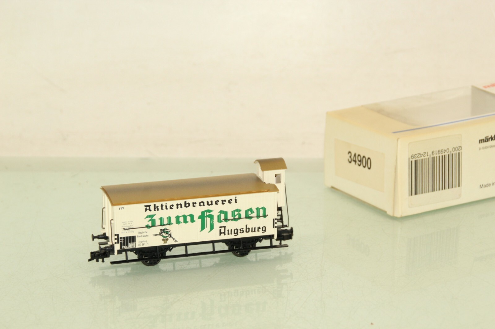 Märklin H0 34900 Bierwagen "Zum Hasen" der DRG in OVP LW3442