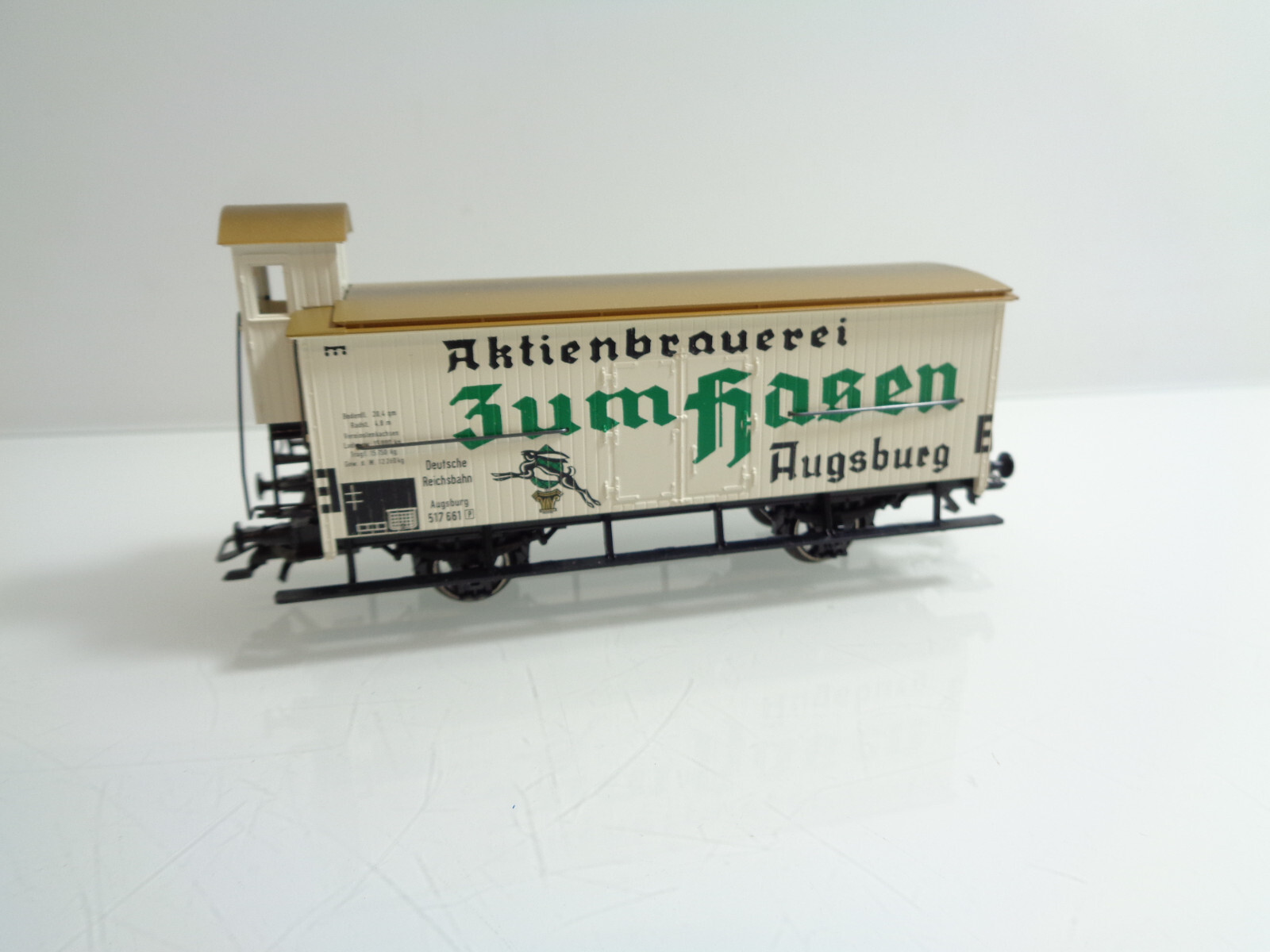 Märklin H0 34900 Jahreswagen 1994 "Aktienbr.Zum Hasen " der DR in OVP C1170 – Bild 3