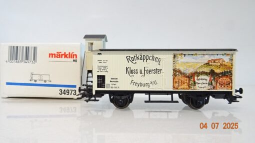 Märklin H0 34973 Kühlwagen Rotkäppchen Kloss u. Foerster der DR in OVP PR8878
