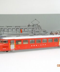 Märklin H0 3605 Schweiz Triebwagen RBe2/4 203 roter Pfeil der SBB in OVP JL4840
