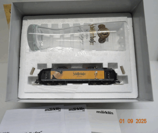 Märklin H0 36890 Schöfferhofer Lok-Set mit E-lok BR 185 Digital in OVP JL2694