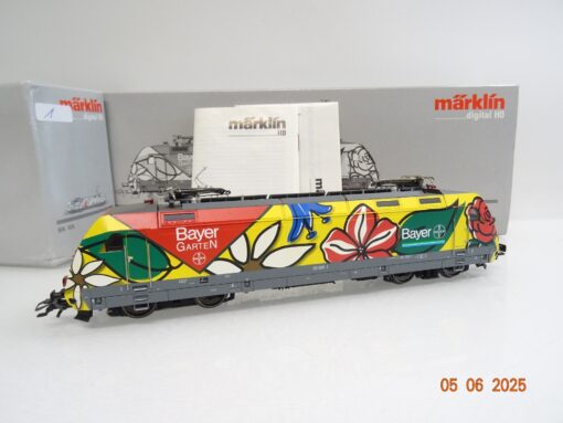Märklin H0 37392 E-Lok BR 101 089-1 Bayer Garten Digital in OVP JL943