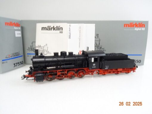 Märklin H0 37550 Dampflok BR 55 5555 der DB Digital in OVP LE9016