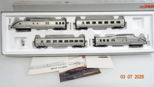 Märklin H0 37609 Dieseltriebzug VT 11.5 Metall-Tech. Sound Digital in OVP JL1165 – Bild 5