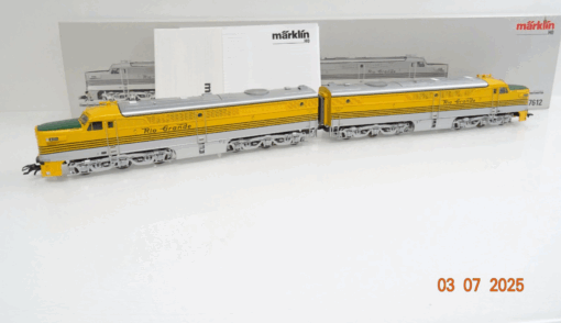 Märklin H0 37612 US Diesellok Doppeleinheit Rio Grande Mfx Sound OVP JL1191