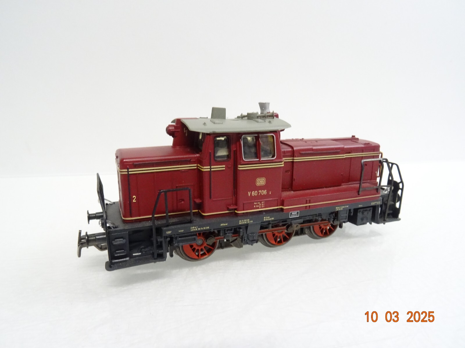 Märklin H0 37650 Diesellok V 60 706 der DB Digital in OVP LE9283 – Bild 3