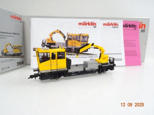 Märklin H0 39549 Gleiskraftwagen ROBEL Mfx Sound für Gleichstrom in OVP JL3009