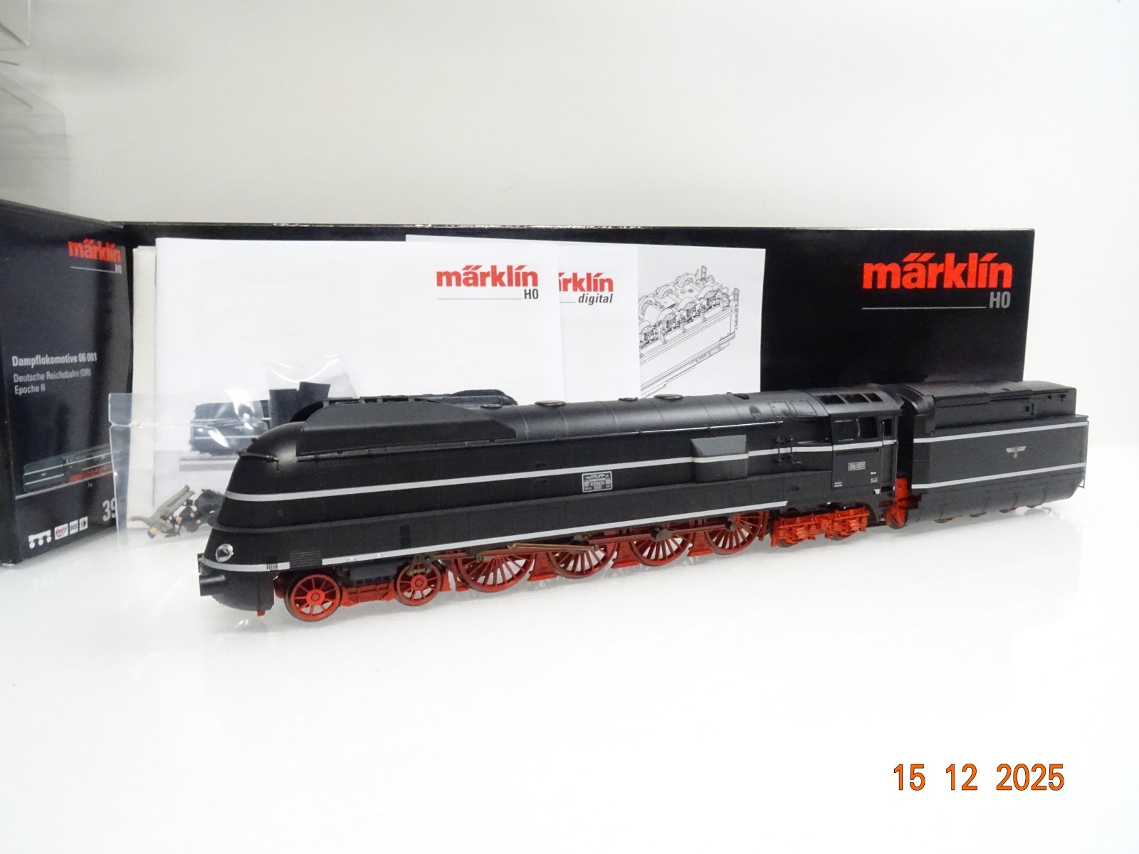 Märklin H0 39662 Insider Club Dampflok BR 06 002 der DR Mfx Sound in OVP JL5085