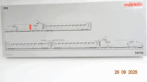 Märklin H0 39710 Triebwagen-Zug 5tlg. ICE-S der DB-AG Digital in OVP JL3174 – Bild 3