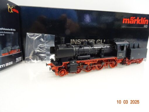 Märklin H0 39781 Insider Club Dampflok BR 78 1001 der DB Sound Mfx in OVP LE9263
