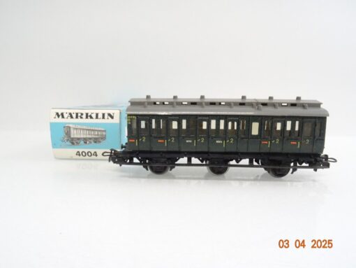 Märklin H0 4004 Abteilwagen 2.Kl. in OVP PR6855