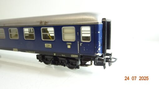 Märklin H0 4027 Personenwagen 1.Kl. mit Licht der DB Blech in OVP PR9194 – Bild 5