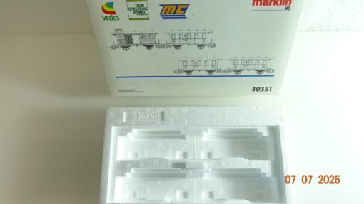 Märklin H0 40351 Personenwagen Set Leerverpackung siehe Foto CK9410 – Bild 3