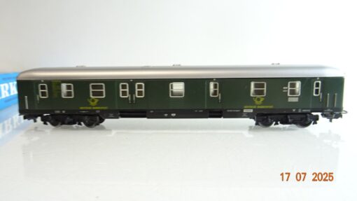 Märklin H0 4047 Bahnpostwagen der DB Blech in OVP PR9070 – Bild 3
