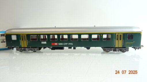 Märklin H0 4066 Personenwagen 1.Kl. der SBB Blech in OVP PR9192 – Bild 3