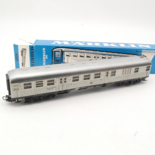Märklin H0 4082 Nahverkehrswagen 2.Klasse Blech der DB in OVP RR997 – Bild 3