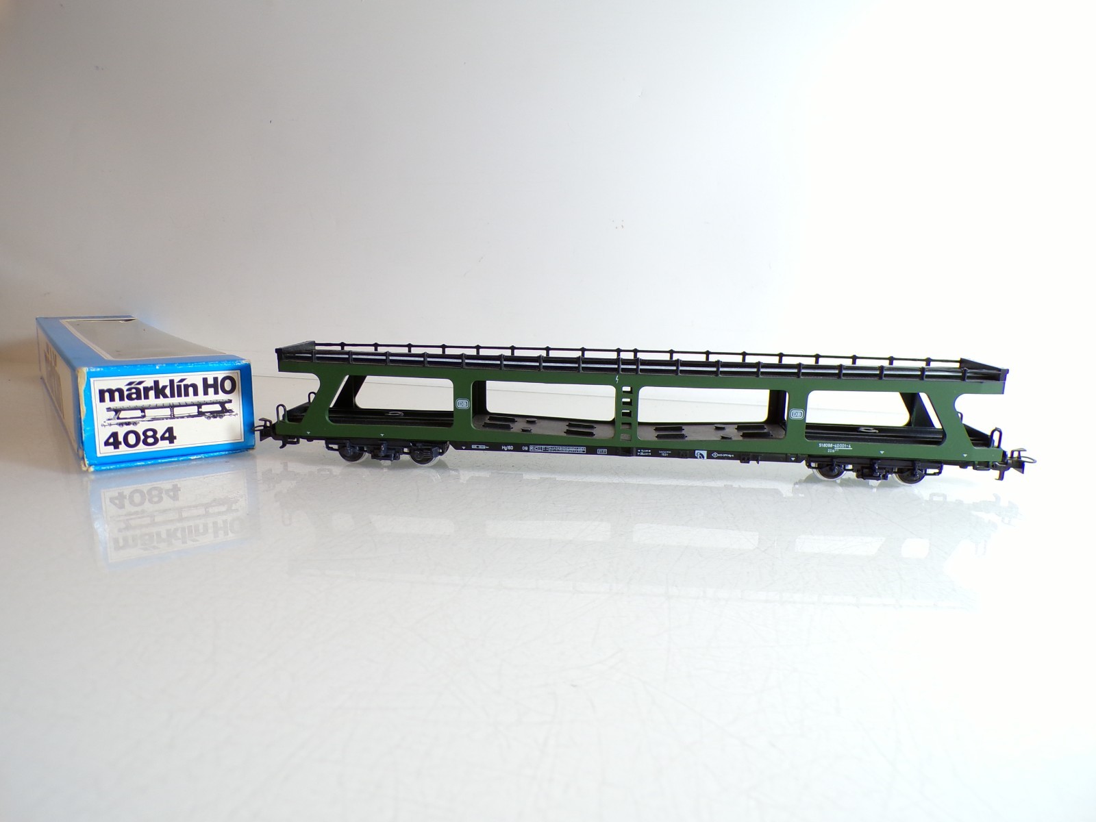 Märklin H0 4084 Autotransportwagen Autoreisezug der DB in OVP BH1511