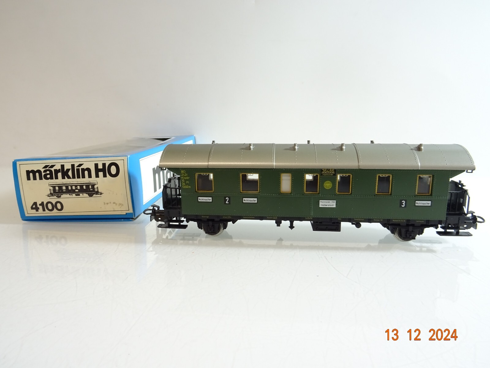 Märklin H0 4100 Personenwagen 2./3. Kl. der DRG in OVP PR4813