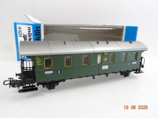 Märklin H0 4101 Personenwagen Donnerbüchse 3. Klasse der DRG in OVP RR3063