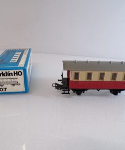 Märklin H0 4107 Personenwagen mit Gepäckabteil der DB in OVP HS61