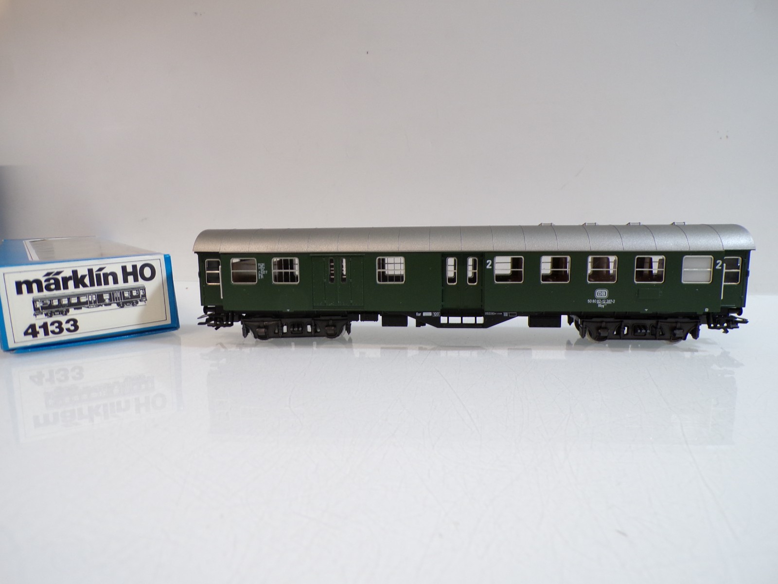 Märklin H0 4133 Umbauwagen 2.Kl./Gepäckabt. der DB in OVP BH1758