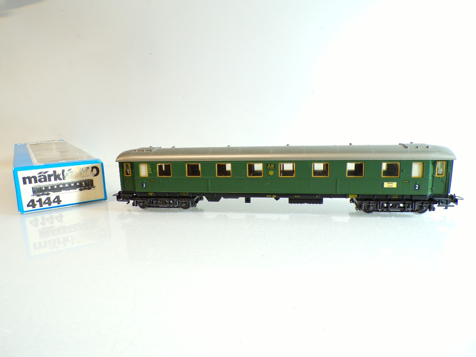 Märklin H0 4144 Personenwagen 2.Kl. der DRG in OVP BH1530