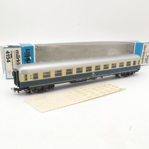 Märklin H0 4154 Personenwagen 2.Klasse der DB in OVP QR8404