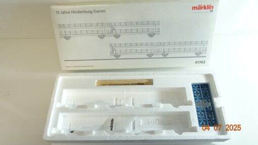 Märklin H0 41762 Autotransporter-Set Leerverpackung siehe Foto CK9371