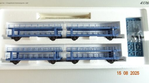 Märklin H0 41762 Wagen-Set 4 Doppelstock-Autotransporter Sylt in OVP PR9561 – Bild 3