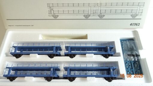 Märklin H0 41762 Wagen-Set 4 Doppelstock-Autotransporter Sylt in OVP PR9561