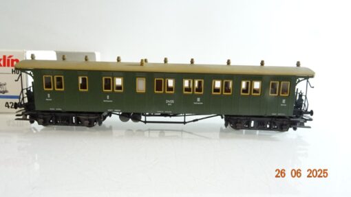 Märklin H0 4210 Personenwagen 2./3.Kl. Württemberg in OVP PR8747 – Bild 3